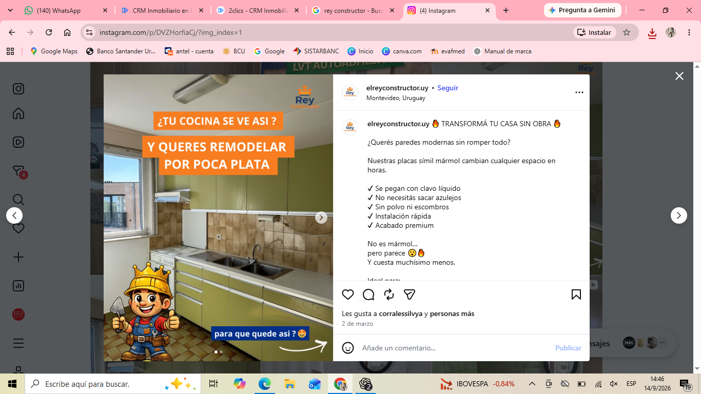 La mascota de Rey Constructor: constructor con casco y corona, overol azul y pulgar arriba.